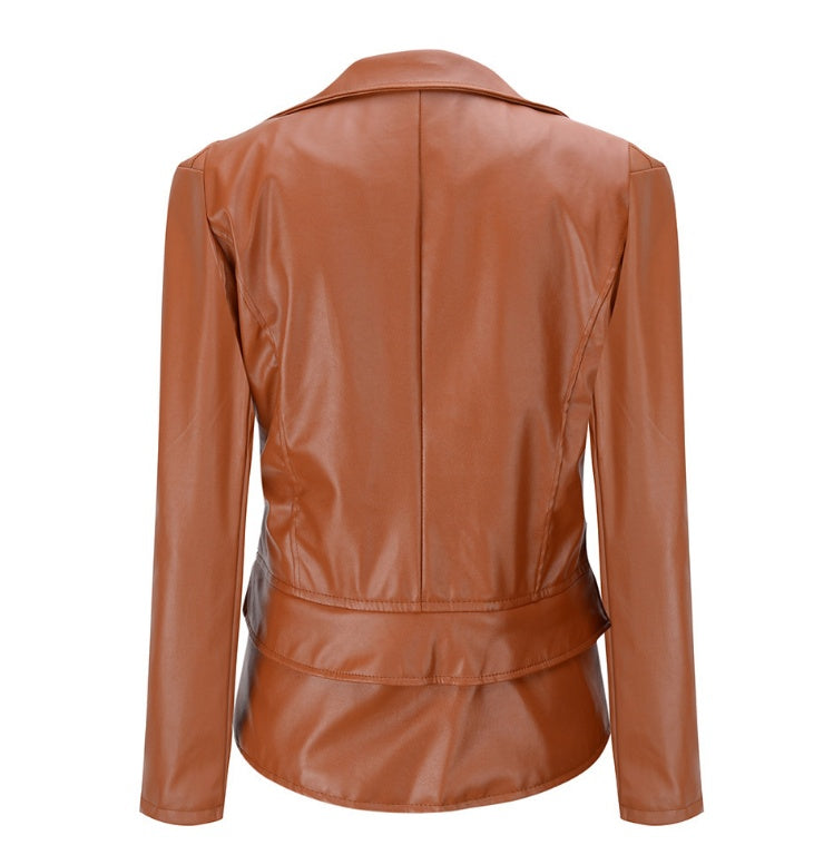 Motorcycle leather jacket| zipper leather jackets