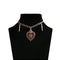 New Vintage Gothic Halloween Heart Ornament Necklace