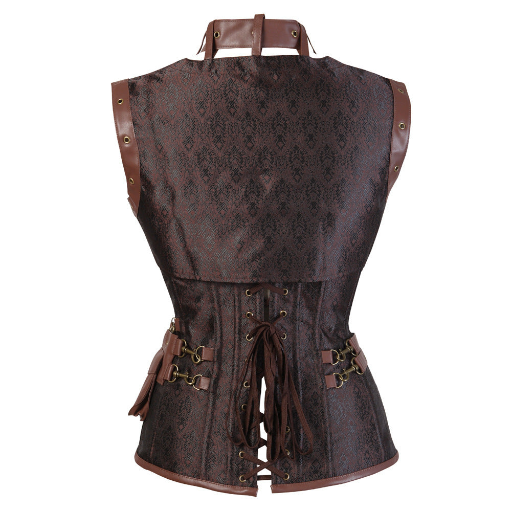 Retro Gothic Punk Corset| Rare, Quality Corset for spring, autumn, winter